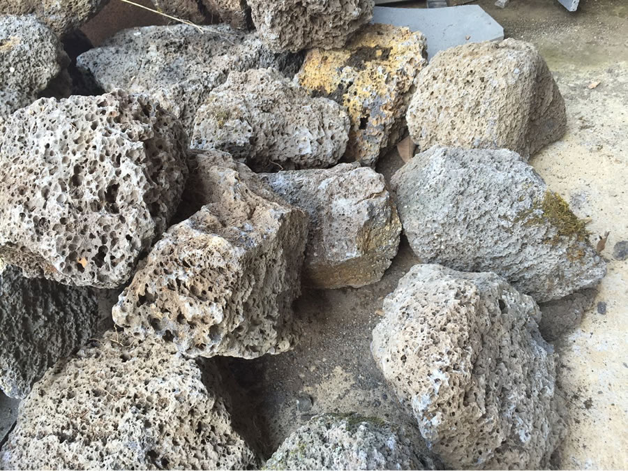 lava stone raw materials